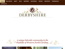 Tablet Screenshot of derbyshirenc.com